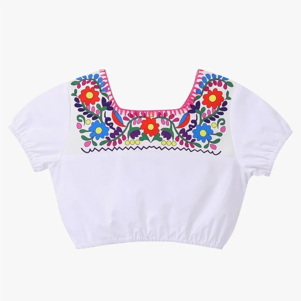 NEW WITH TAGS! 3 piece summer ruffle set Perfect for cinco de mayo, first fiesta